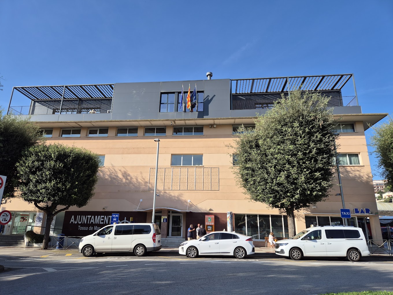 Façana de l’edifici de l’Ajuntament de Tossa de Mar